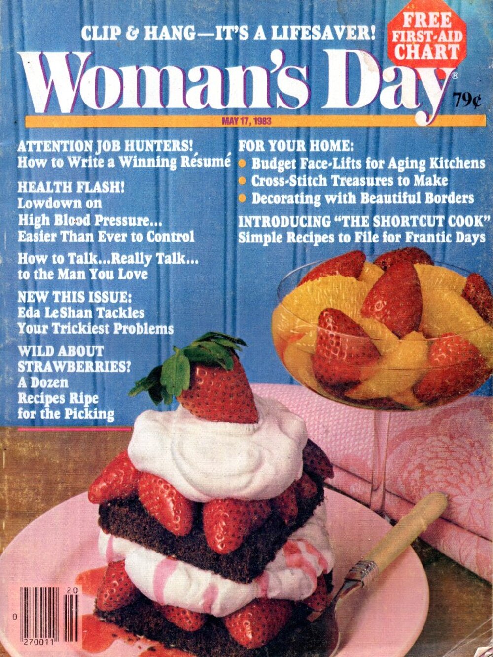 Vintage Woman's Day Magazine - May 17, 1983